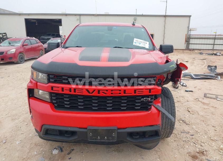 Photo 12 of 2021 Chevrolet Silverado 1500 2WD SHORT BED CUSTOM (VIN 1GCPWBEK7MZ319707)