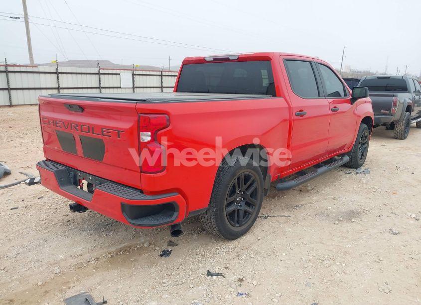 Photo 4 of 2021 Chevrolet Silverado 1500 2WD SHORT BED CUSTOM (VIN 1GCPWBEK7MZ319707)