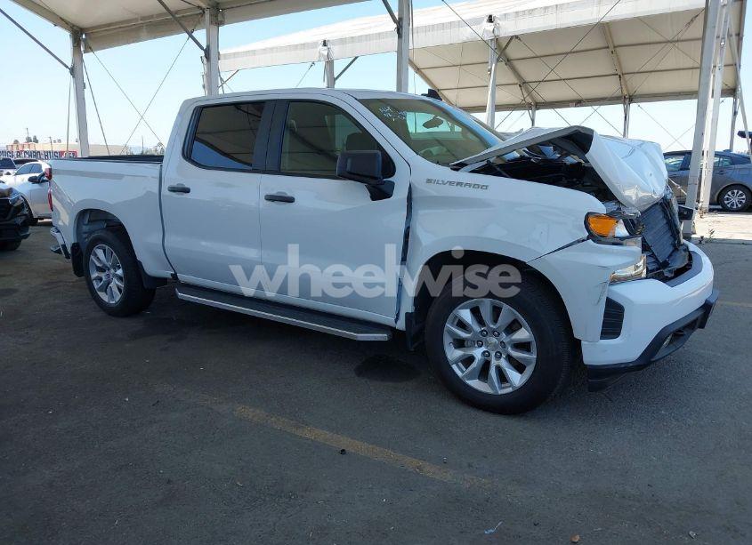 2021 Chevrolet Silverado 1500 2WD SHORT BED CUSTOM (VIN 1GCPWBEK9MZ218801) main photo