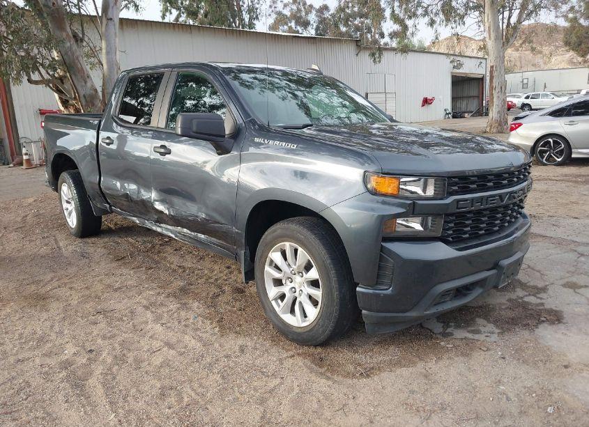 2021 Chevrolet Silverado 1500 2WD SHORT BED CUSTOM (VIN 1GCPWBEK9MZ381271) main photo