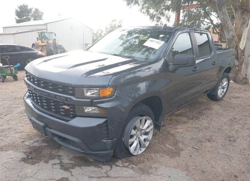 Photo 2 of 2021 Chevrolet Silverado 1500 2WD SHORT BED CUSTOM (VIN 1GCPWBEK9MZ381271)