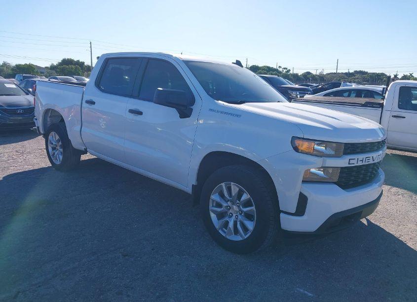 2021 Chevrolet Silverado 1500 2WD SHORT BED CUSTOM (VIN 1GCPWBEKXMZ448279) main photo