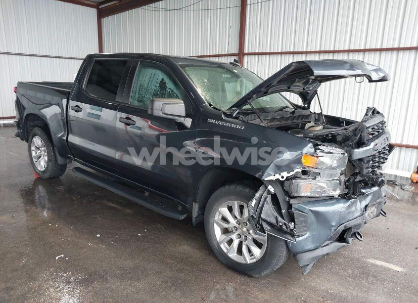 2022 Chevrolet Silverado 1500 LTD 2WD SHORT BED CUSTOM (VIN 1GCPWBEKXNZ169447) main photo