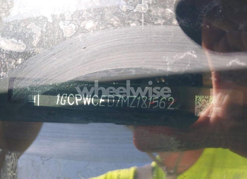 Photo 9 of 2021 Chevrolet Silverado 1500 (VIN 1GCPWCED7MZ181562)