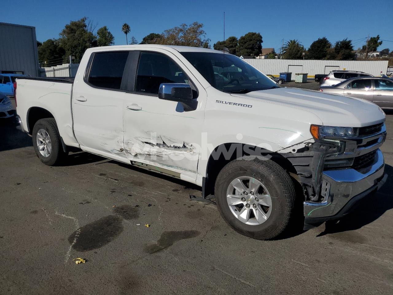 Photo 4 of 2021 CHEVROLET SILVERADO C1500 LT (VIN 1GCPWCED7MZ337986)