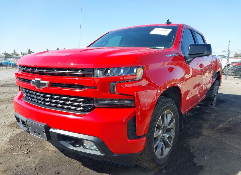 Photo 2 of 2021 Chevrolet Silverado 1500 2WD SHORT BED RST (VIN 1GCPWDED0MZ168397)