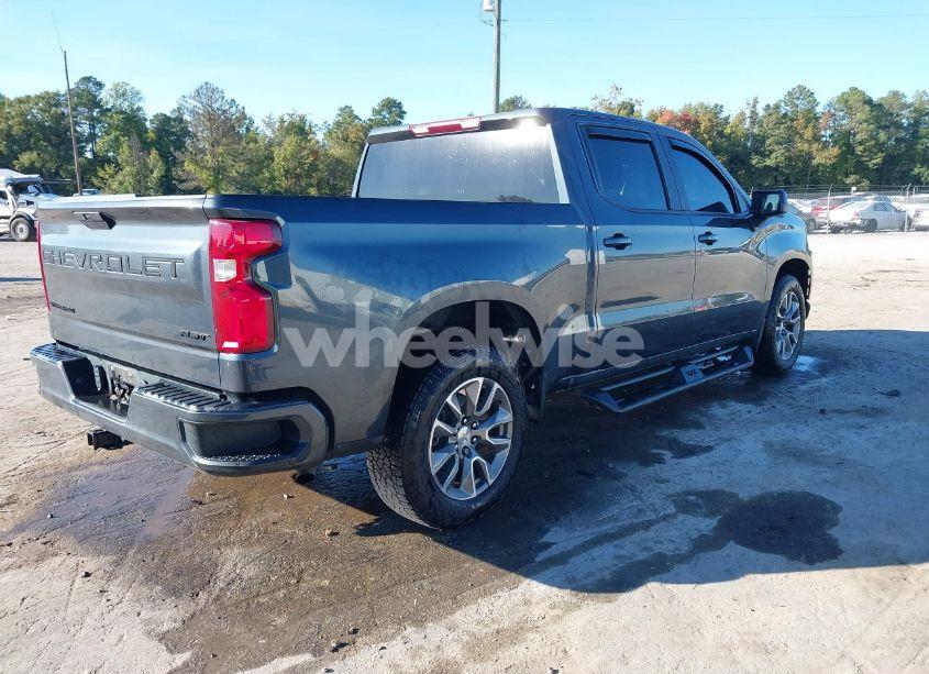 Photo 4 of 2021 Chevrolet Silverado 1500 2WD SHORT BED RST (VIN 1GCPWDED3MZ426783)