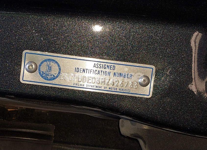 Photo 9 of 2021 Chevrolet Silverado 1500 2WD SHORT BED RST (VIN 1GCPWDED3MZ426783)