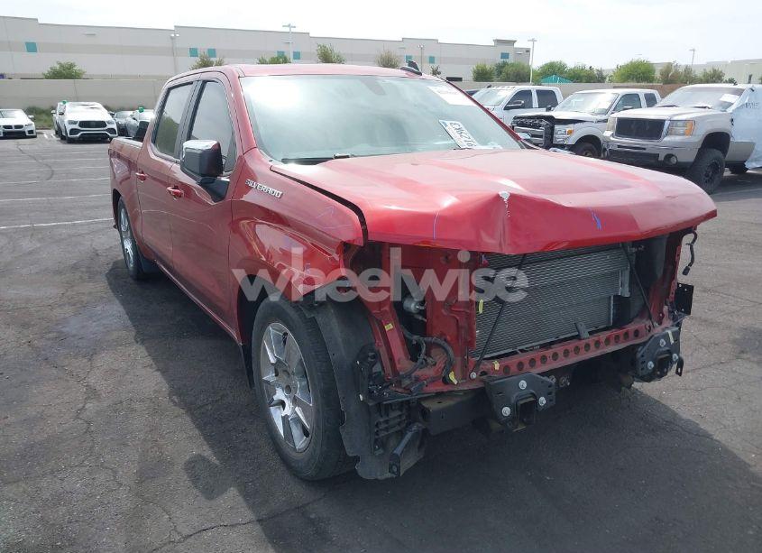 2021 Chevrolet Silverado 1500 2WD SHORT BED RST (VIN 1GCPWDED9MZ258471) main photo