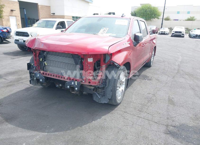 Photo 2 of 2021 Chevrolet Silverado 1500 2WD SHORT BED RST (VIN 1GCPWDED9MZ258471)