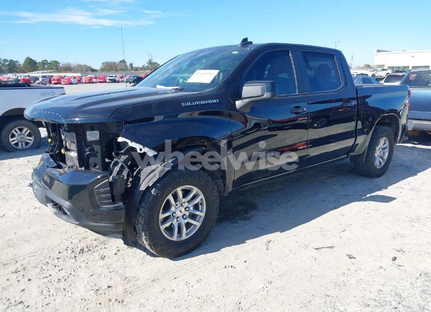 Photo 2 of 2021 Chevrolet Silverado 1500 2WD SHORT BED RST (VIN 1GCPWDET7MZ412196)