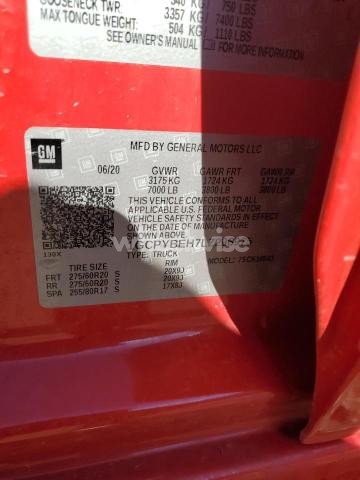 Photo 4 of 2020 CHEVROLET SILVERADO K1500 CUSTOM (VIN 1GCPYBEH7LZ296975)