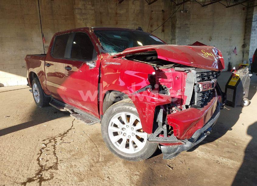 2020 Chevrolet Silverado 1500 4WD SHORT BED CUSTOM (VIN 1GCPYBEHXLZ317401) main photo