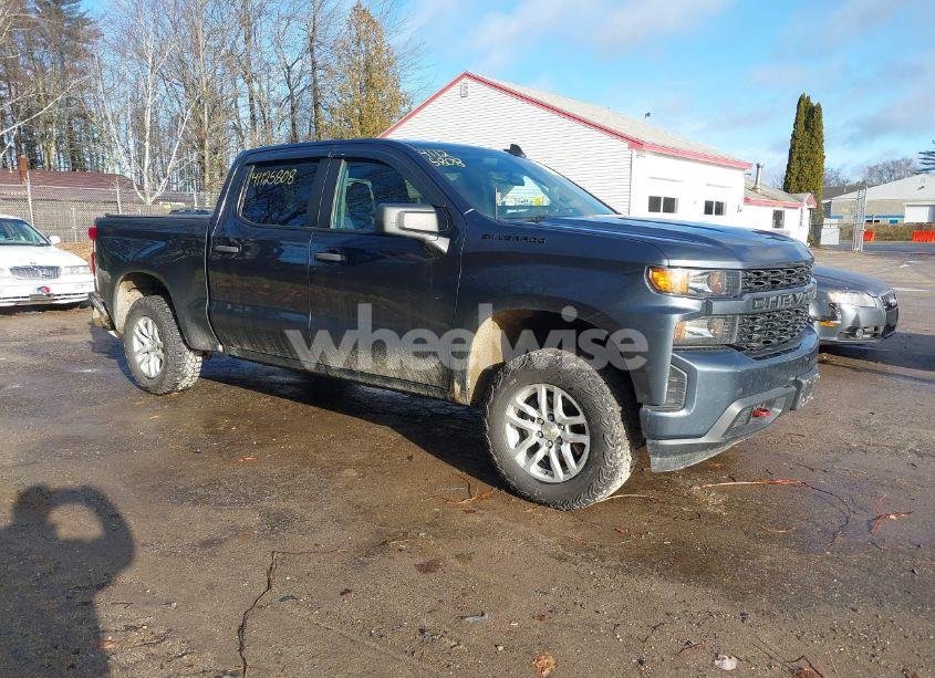 2021 Chevrolet Silverado 1500 CUSTOM (VIN 1GCPYBEK0MZ407993) main photo