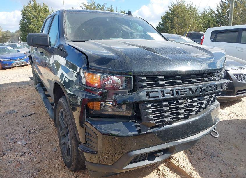 2021 Chevrolet Silverado 1500 4WD SHORT BED CUSTOM/4WD STANDARD BED CUSTOM (VIN 1GCPYBEK1MZ257179) main photo