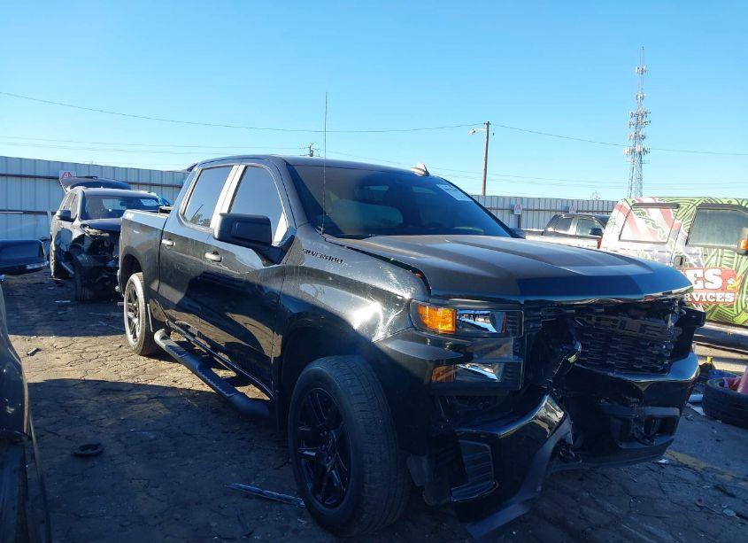 2022 Chevrolet Silverado 1500 LTD 4WD SHORT BED CUSTOM (VIN 1GCPYBEK2NZ142530) main photo