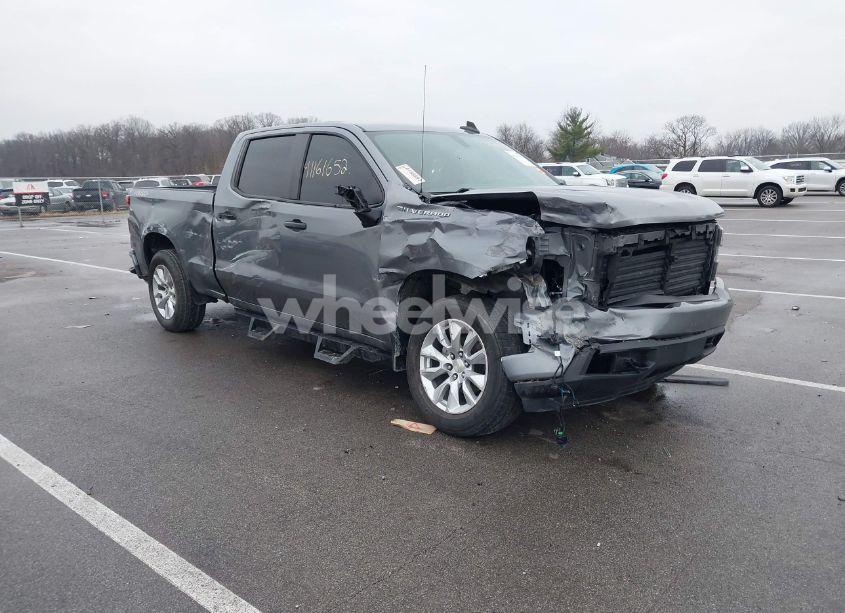 2022 Chevrolet Silverado 1500 LTD 4WD STANDARD BED CUSTOM (VIN 1GCPYBEK4NZ192930) main photo
