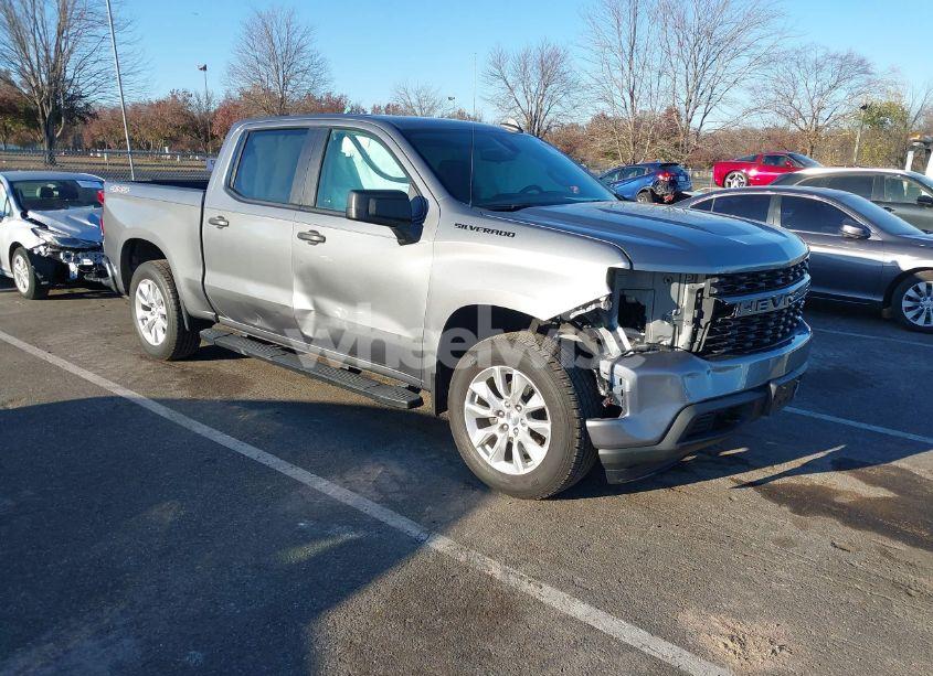 2022 Chevrolet Silverado 1500 LTD 4WD SHORT BED CUSTOM (VIN 1GCPYBEK7NZ122192) main photo