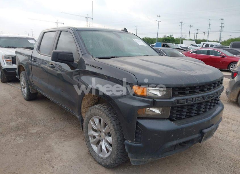 2022 Chevrolet Silverado 1500 LTD 4WD SHORT BED CUSTOM (VIN 1GCPYBEK8NZ149479) main photo