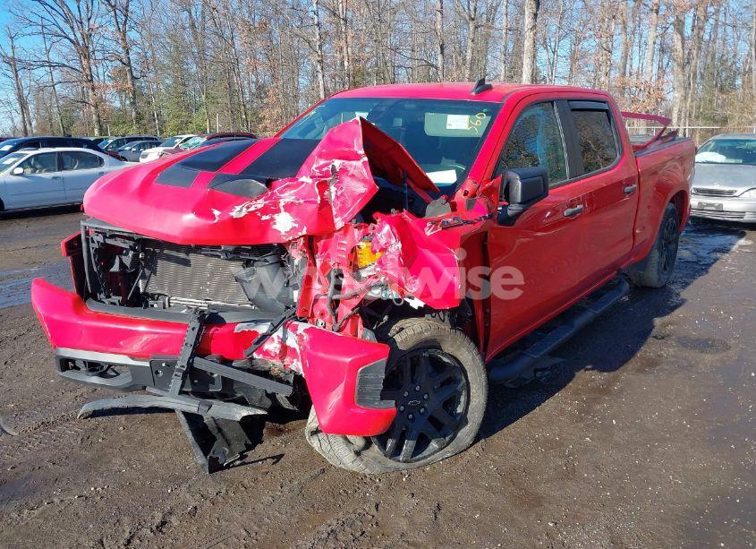 Photo 2 of 2022 Chevrolet Silverado 1500 LTD 4WD STANDARD BED CUSTOM (VIN 1GCPYBEKXNZ150892)