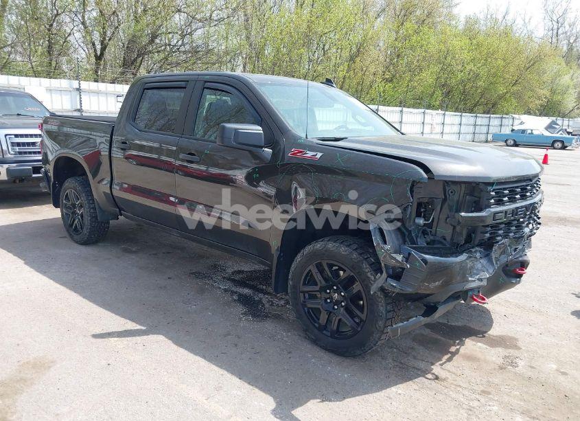 2021 Chevrolet Silverado 1500 4WD SHORT BED CUSTOM TRAIL BOSS (VIN 1GCPYCEF1MZ271205) main photo