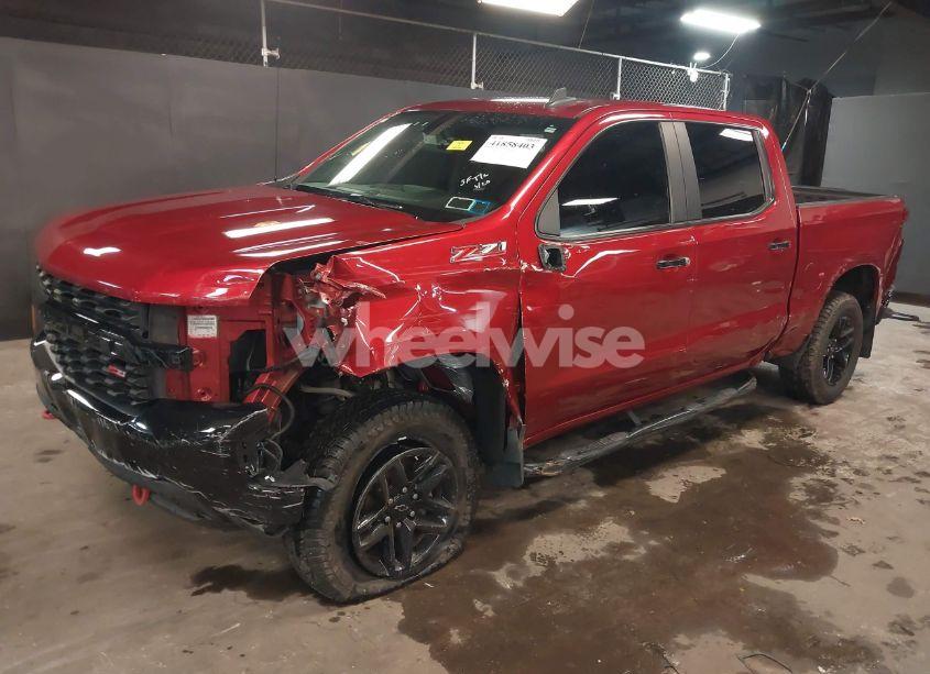 Photo 2 of 2021 Chevrolet Silverado 1500 4WD SHORT BED CUSTOM TRAIL BOSS (VIN 1GCPYCEF1MZ386922)