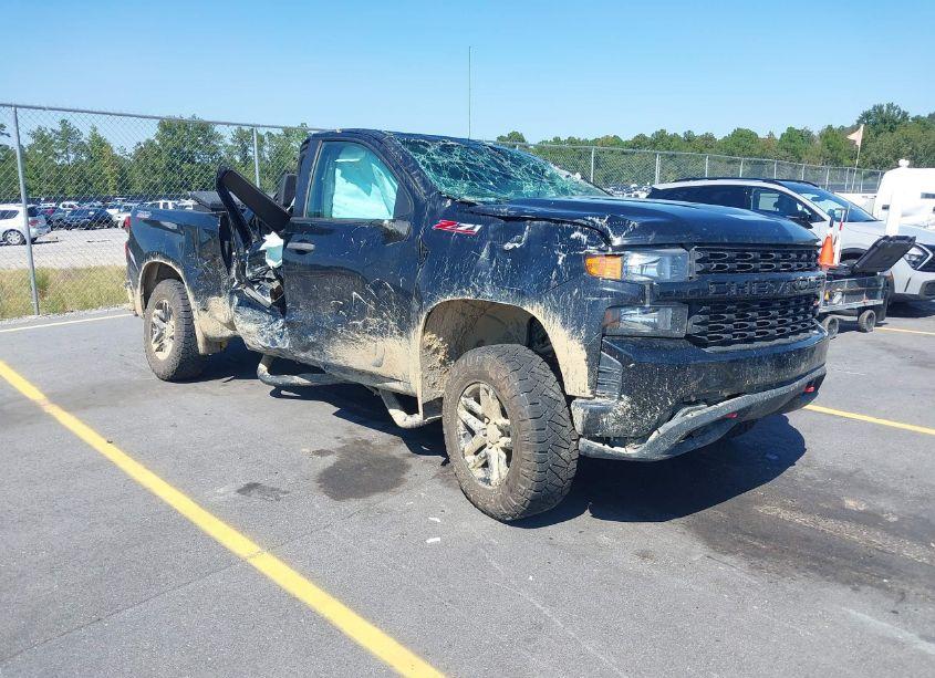 2021 Chevrolet Silverado 1500 4WD SHORT BED CUSTOM TRAIL BOSS (VIN 1GCPYCEF3MZ283081) main photo
