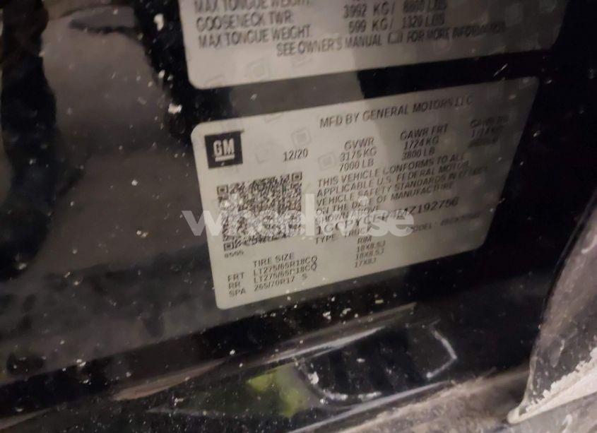 Photo 9 of 2021 Chevrolet Silverado 1500 4WD SHORT BED CUSTOM TRAIL BOSS (VIN 1GCPYCEF4MZ192756)