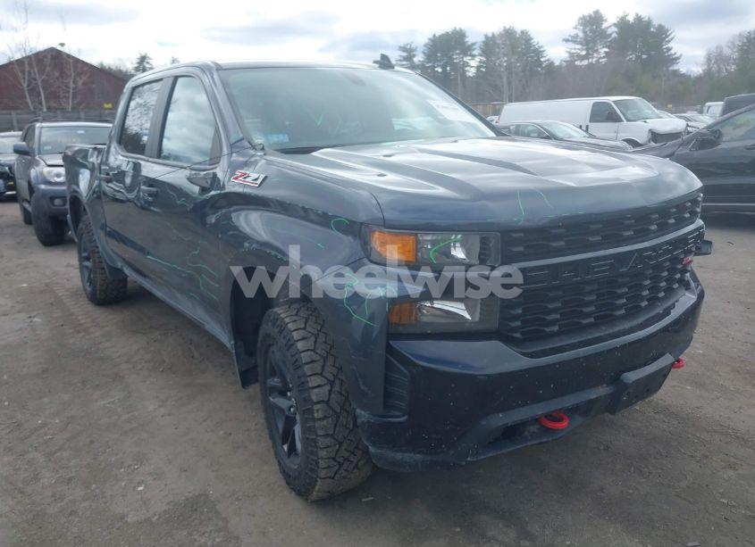 2021 Chevrolet Silverado 1500 4WD SHORT BED CUSTOM TRAIL BOSS (VIN 1GCPYCEF5MZ205577) main photo