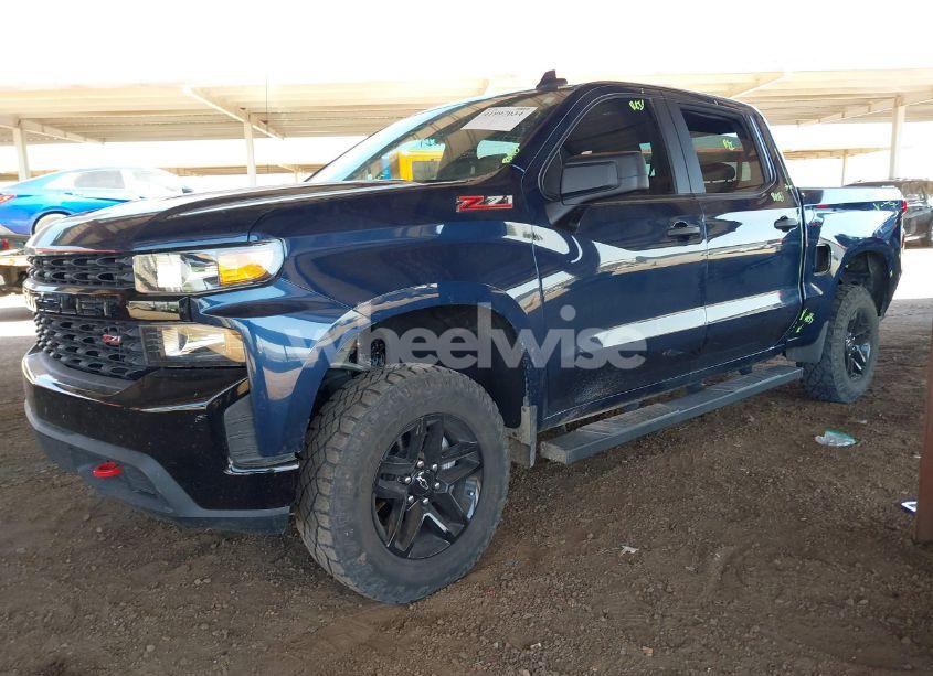 Photo 2 of 2021 Chevrolet Silverado 1500 4WD SHORT BED CUSTOM TRAIL BOSS (VIN 1GCPYCEF8MZ364271)