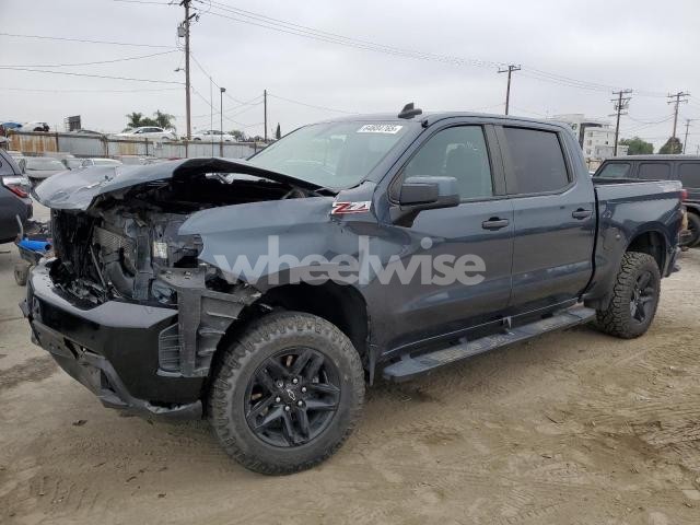 2021 CHEVROLET SILVERADO K1500 TRAIL BOSS CUSTOM (VIN 1GCPYCEFXMZ449242) main photo