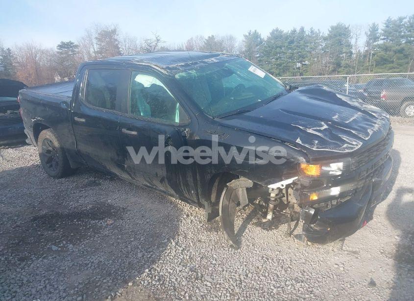 2022 Chevrolet Silverado 1500 LTD 4WD SHORT BED CUSTOM TRAIL BOSS (VIN 1GCPYCEL0NZ102400) main photo