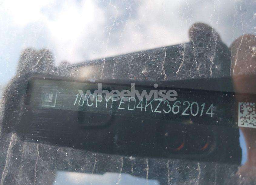 Photo 9 of 2019 Chevrolet Silverado 1500 LT TRAIL BOSS (VIN 1GCPYFED4KZ362014)