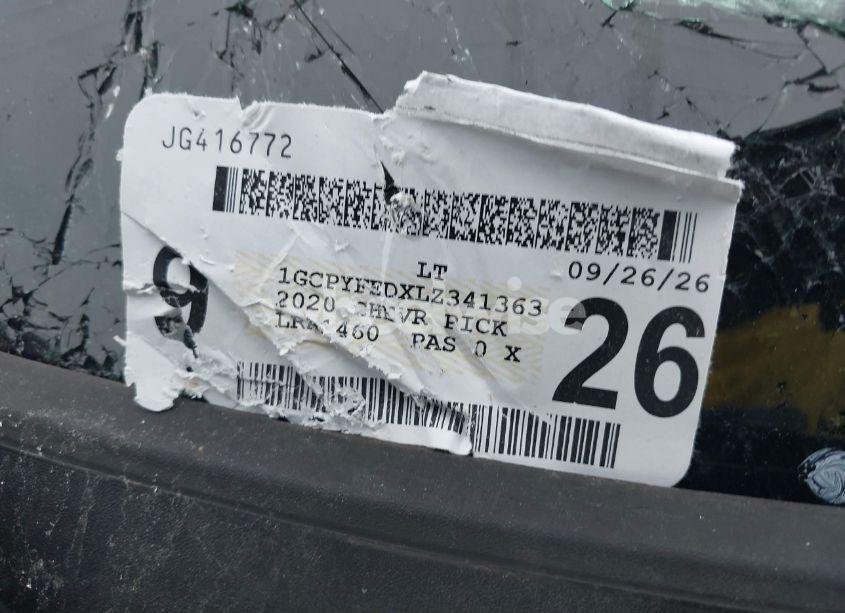 Photo 9 of 2020 Chevrolet Silverado 1500 4WD SHORT BED LT TRAIL BOSS (VIN 1GCPYFEDXLZ341363)