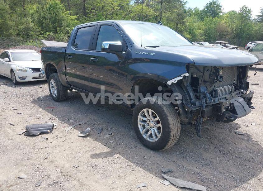 2021 Chevrolet Silverado 1500 4WD SHORT BED LT WITH 2FL (VIN 1GCPYJEK4MZ434009) main photo