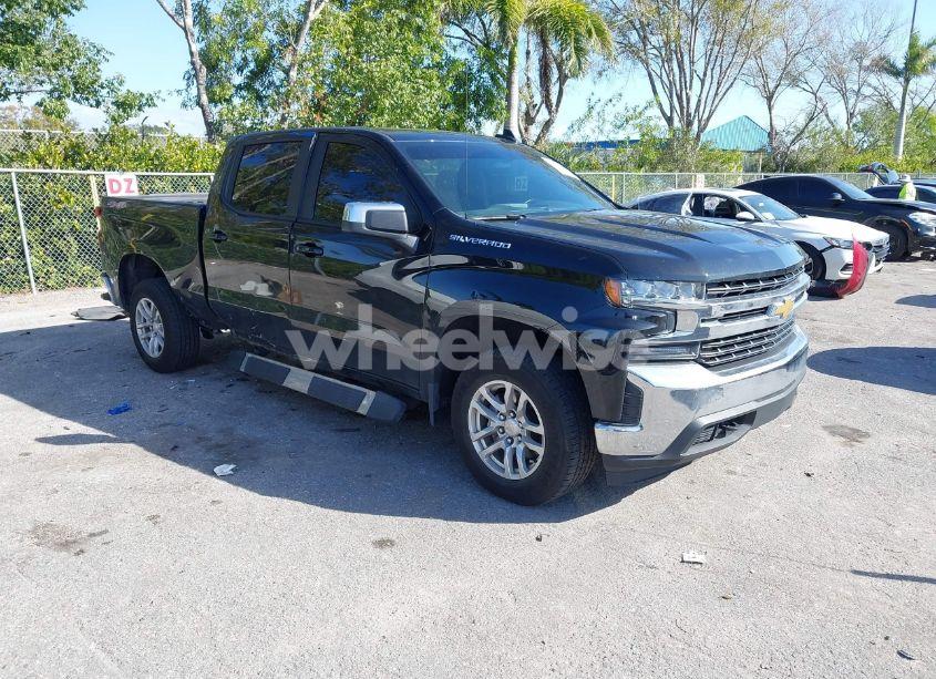 2021 Chevrolet Silverado 1500 4WD SHORT BED LT WITH 2FL (VIN 1GCPYJEKXMZ389271) main photo