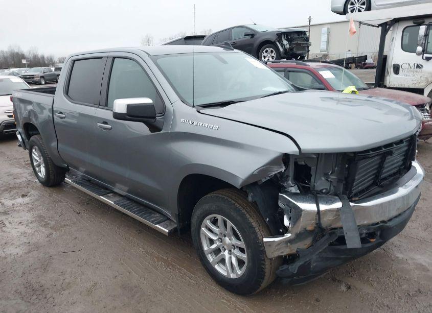 2021 Chevrolet Silverado 1500 4WD SHORT BED LT WITH 2FL (VIN 1GCPYJEKXMZ447718) main photo