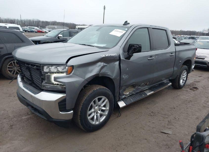 Photo 2 of 2021 Chevrolet Silverado 1500 4WD SHORT BED LT WITH 2FL (VIN 1GCPYJEKXMZ447718)