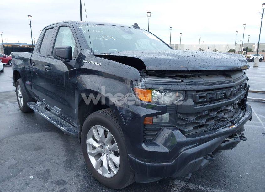 2023 Chevrolet Silverado 1500 2WD DOUBLE CAB STANDARD BED CUSTOM (VIN 1GCRABEK4PZ256528) main photo