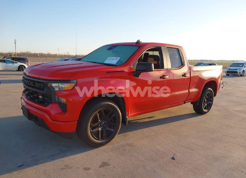 Photo 2 of 2024 Chevrolet Silverado 1500 2WD DOUBLE CAB STANDARD BED CUSTOM (VIN 1GCRABEK4RZ115137)