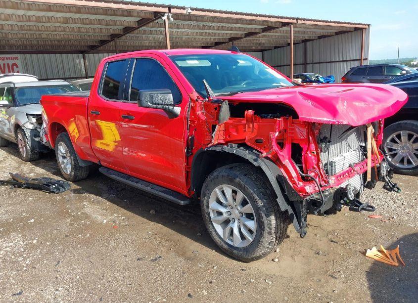 2024 Chevrolet Silverado 1500 2WD DOUBLE CAB STANDARD BED CUSTOM (VIN 1GCRABEK5RZ185651) main photo