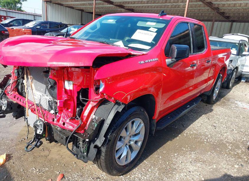 Photo 2 of 2024 Chevrolet Silverado 1500 2WD DOUBLE CAB STANDARD BED CUSTOM (VIN 1GCRABEK5RZ185651)