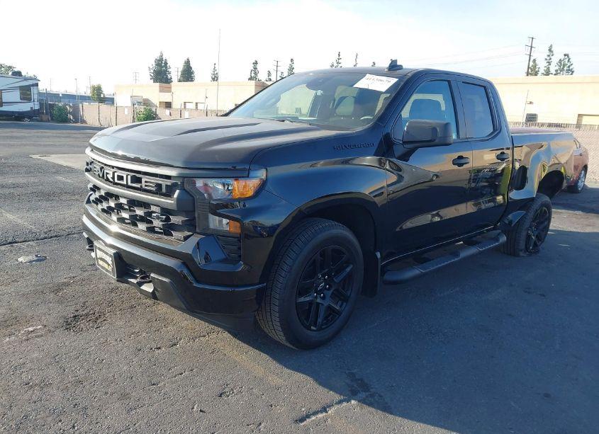 Photo 2 of 2024 Chevrolet Silverado 1500 2WD DOUBLE CAB STANDARD BED CUSTOM (VIN 1GCRABEK7RZ144602)