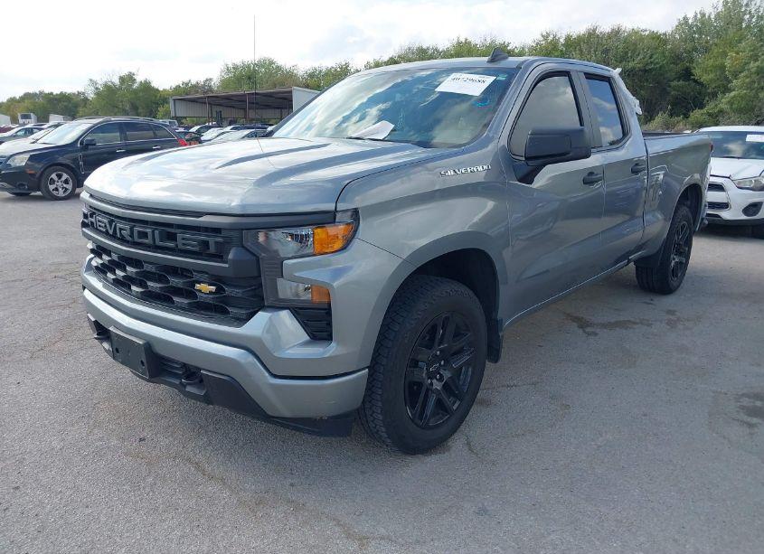 Photo 2 of 2023 Chevrolet Silverado 1500 2WD STANDARD BED CUSTOM (VIN 1GCRABEK9PZ257707)