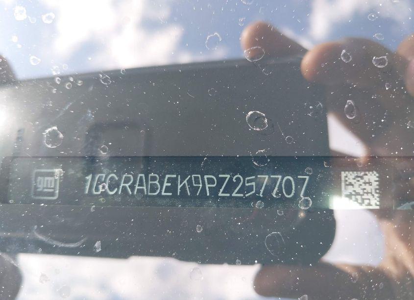 Photo 9 of 2023 Chevrolet Silverado 1500 2WD STANDARD BED CUSTOM (VIN 1GCRABEK9PZ257707)