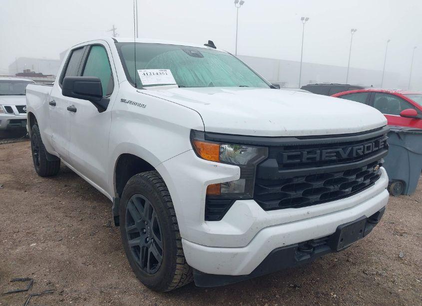 2023 Chevrolet Silverado 1500 2WD DOUBLE CAB STANDARD BED CUSTOM (VIN 1GCRABEKXPZ251107) main photo