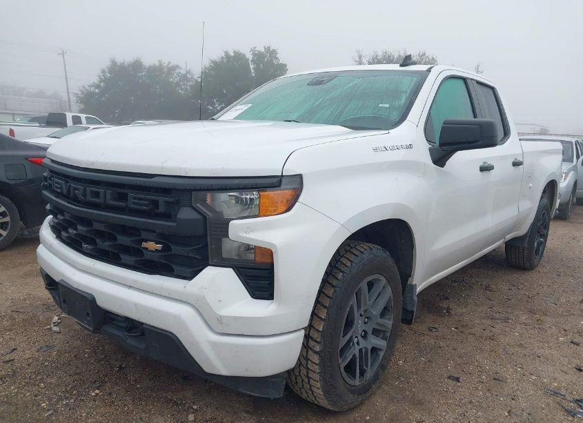 Photo 2 of 2023 Chevrolet Silverado 1500 2WD DOUBLE CAB STANDARD BED CUSTOM (VIN 1GCRABEKXPZ251107)