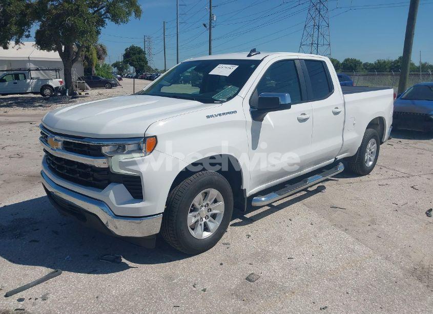 Photo 2 of 2023 Chevrolet Silverado 1500 2WD DOUBLE CAB STANDARD BED LT (VIN 1GCRACEK4PZ206542)