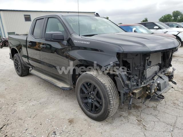 Photo 10 of 2023 CHEVROLET SILVERADO C1500 CUSTOM (VIN 1GCRACEK7PZ249630)