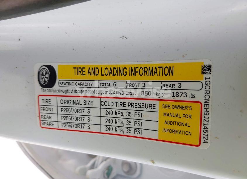 Photo 9 of 2018 Chevrolet Silverado 1500 WT (VIN 1GCRCNEH9JZ145724)